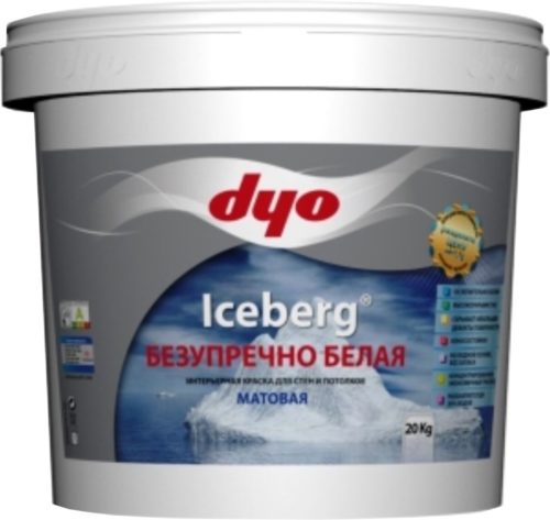 ICEBERG — Безупречная белая для стен и потолков Айсберг